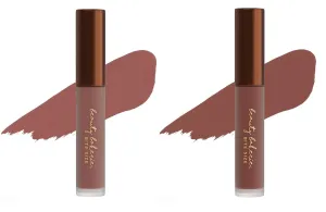 Beauty Bakerie Bitesized Lip Whip Liquid Lipstick for Women, Hydrating Moisturizer Lip Gloss Lip Tint, Long Lasting Waterproof Lip, 2.5mL, On the Bite Side   2.5mL, Churr'all I Knead, 2 Pack Bundle
