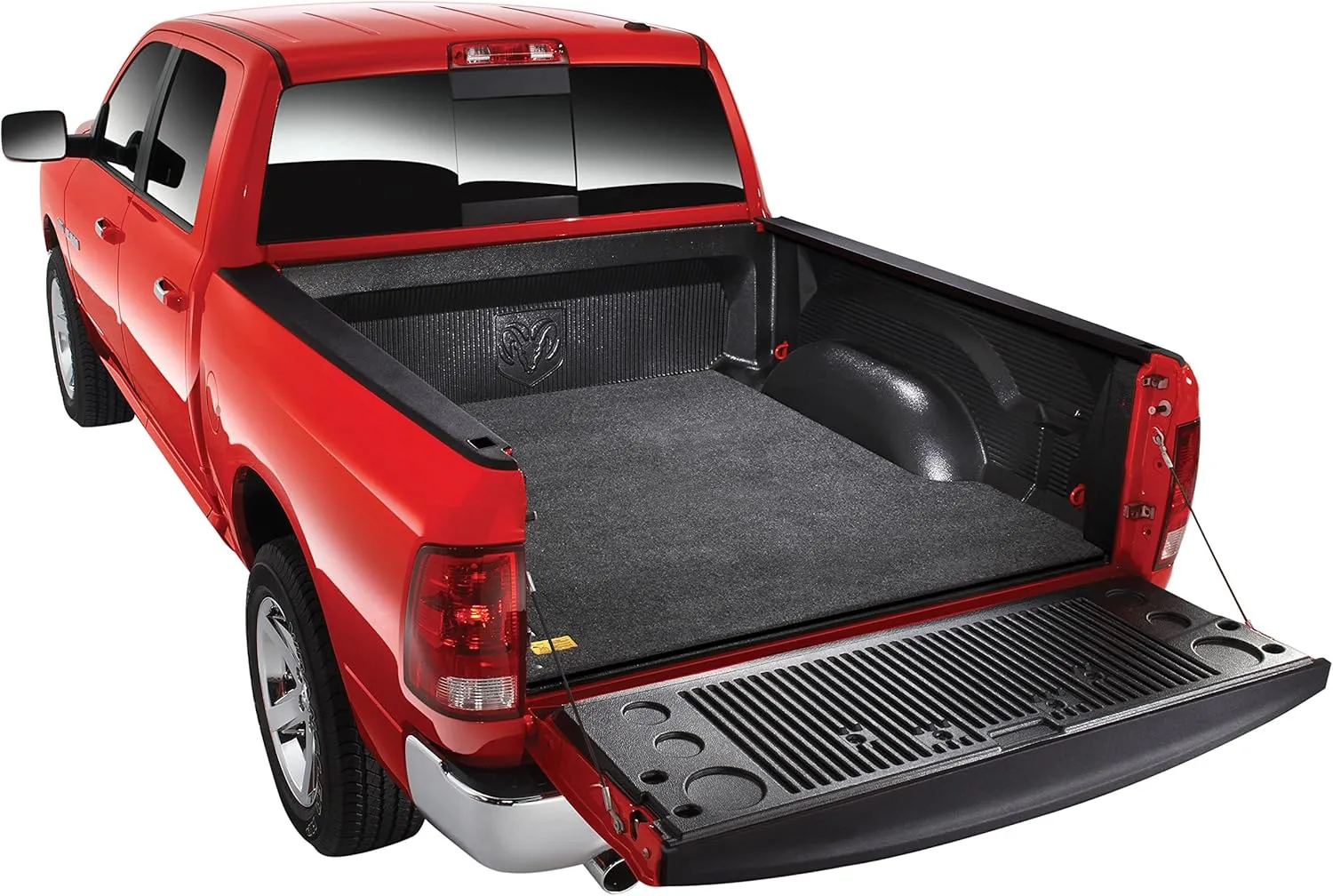 Bedrug Classic Bed Mat | Fits 2015 - 2024 Ford F-150 (Models w/Drop-In Liners) 5'5" Bed, Charcoal Grey | BMQ15SCD