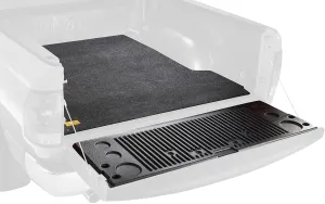 Bedrug Classic Bed Mat | Fits 2017 - 2024 Ford F-250, F-350 Super Duty (Models w/Drop-In Liners) 98.1 Bed, Charcoal Grey | BMQ17LBD