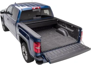 Bedrug Classic Bed Mat | Fits 2019 - 2024 Chevrolet Silverado / GMC Sierra 1500 New Body Styles (Models w/Drop-In Liners) w/Out Carbon Pro, 69.9 Bed, Charcoal Grey | BMC19CCD