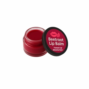 Beetroot Lip Balm – Daily Hydrating Tinted Lip Care for Dark, Dry & Chapped Lips – With Shea Butter & Avocado Oil – Smooth Formula for Men & Women