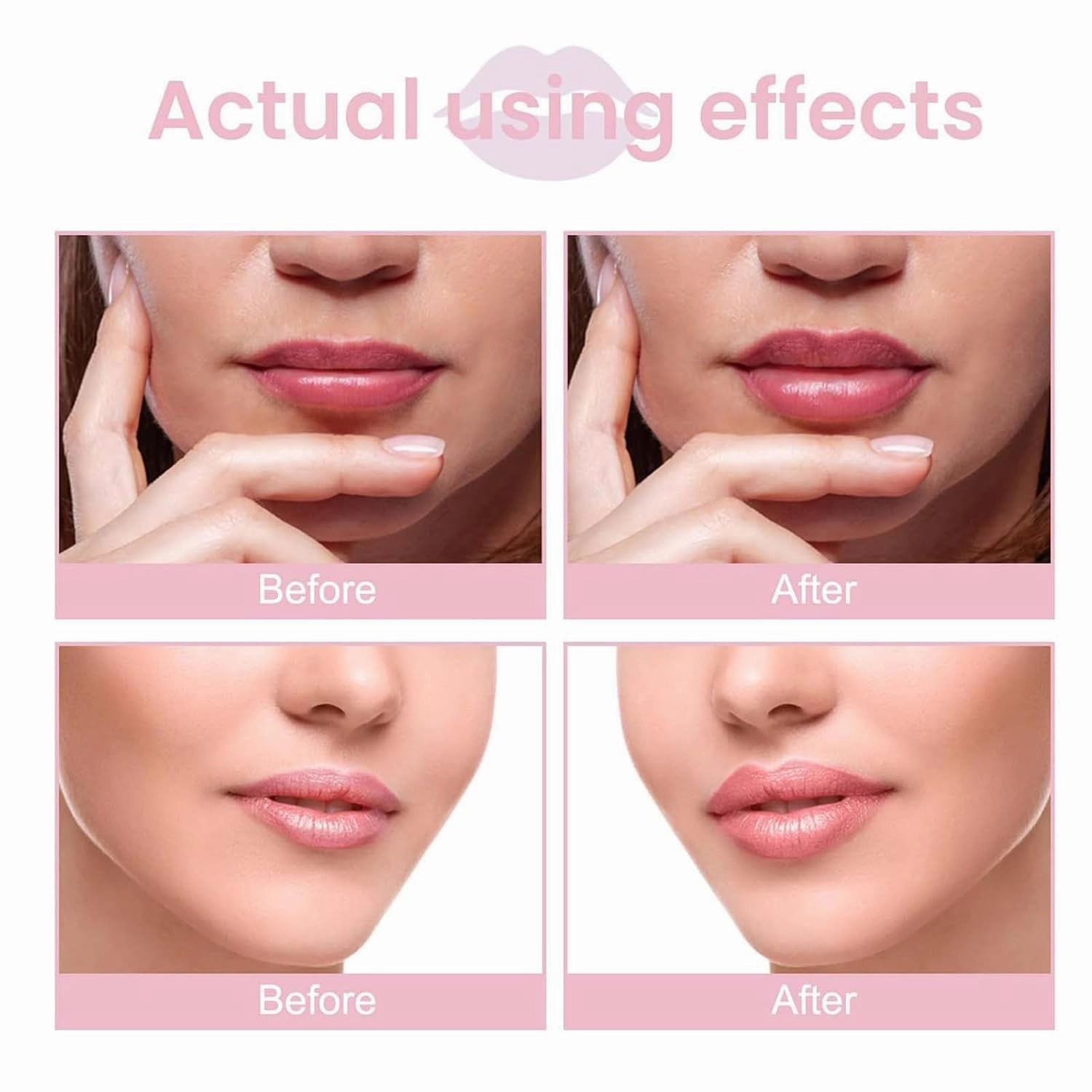 Beneficial Lip Stain, Beneficial Lipstick, Gold Crystal Color Changing Lipstick, Transferproof Color Changing Lip Stick, Experience Luxurious Long Lasting (2pcs, 1)
