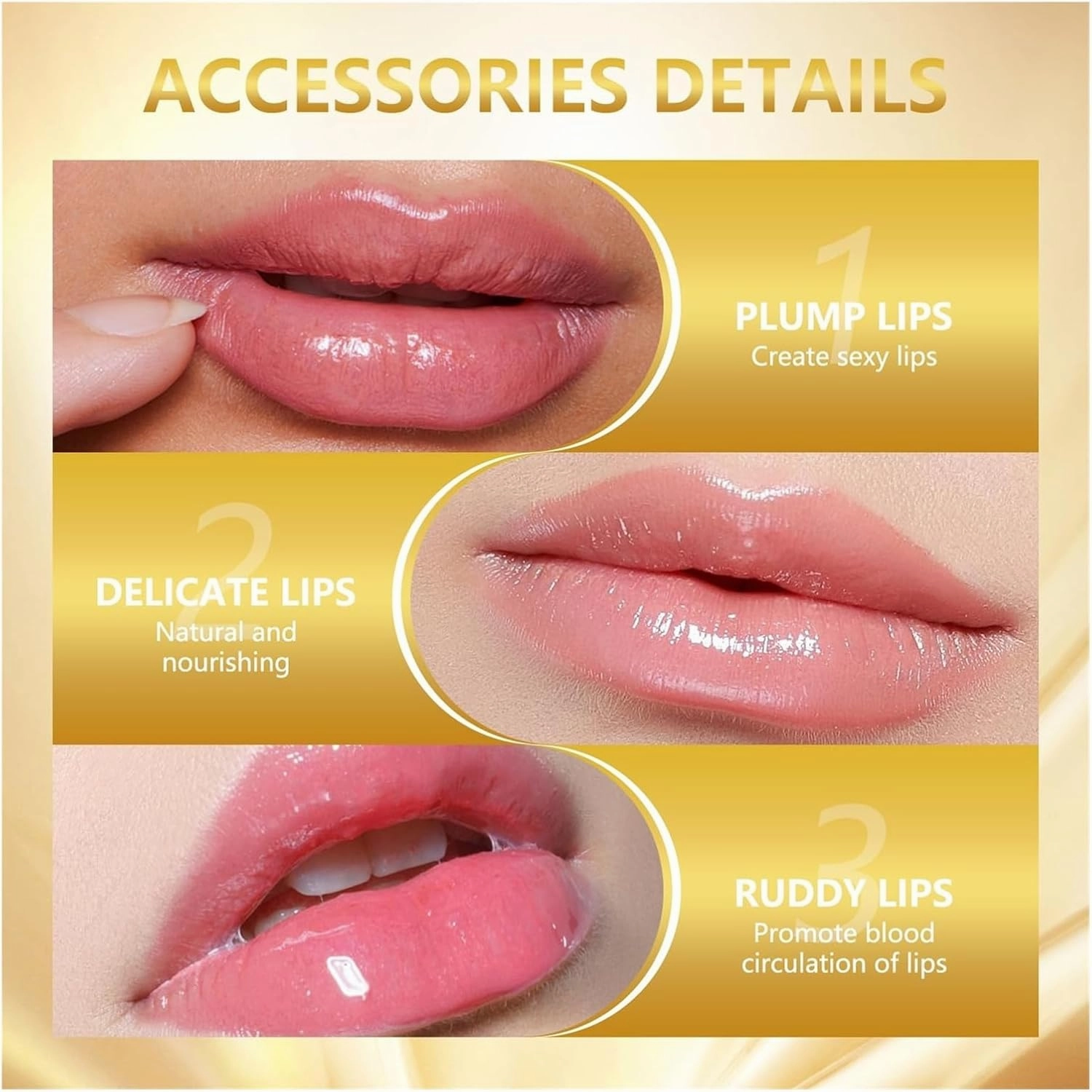 Benefician Lipstick, Transferproof Color-Changing Lipstick, Long Lasting 24 Hours Moisturizing Glossy Shine Lip Gloss for Women(2pc)
