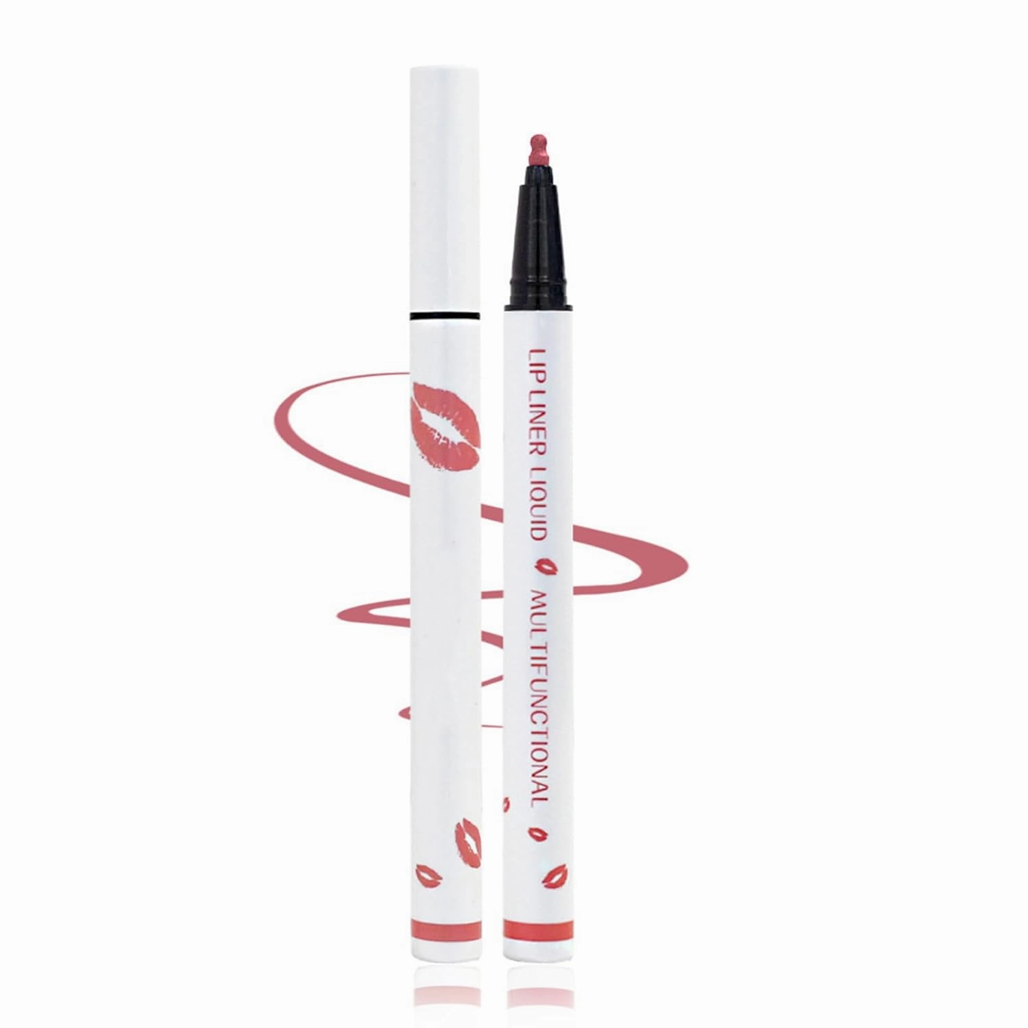 Benighty Liquid Lip Liner, Benefit Longwear Liquid Lip Liner, Benighty Longwear Liquid Lip Liner, Benighty Lip Liner, 2-in-1 Waterproof Liquid Lipstick, Quick-Drying Liquid Lip Stain