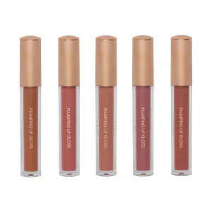 BFY Cosmetics 5-Pack Plumping Lip Gloss - Nude