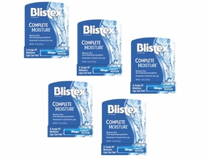 Blistex Complete Moisture Lip Protectant 0.15 oz (Pack of 5)