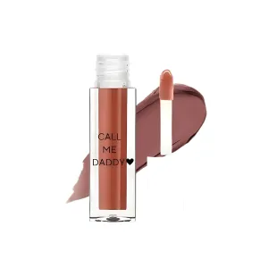 Blur India Call Me Daddy Liquid Lipstick | Super Pigmented, Moisturizing, Transfer Proof | Nude Shades for All Skin Tones | Vegan, Matte Formula | 12H Long-lasting Wear | 5 ml | Nude Brown