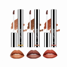 Boulari Lip Stain Long Lasting Lip Liner to Define Your Lips Waterproof Boulari Lip Stain Peel Achieve a Perfectly Makeup for Girls (True Nude Neutral Mauve Rose Pink, S)