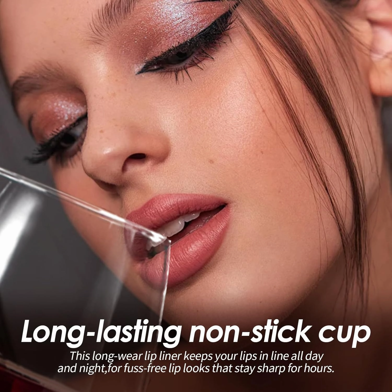 Boulari Lip Stain Long Lasting Lip Liner to Define Your Lips Waterproof Boulari Lip Stain Peel Achieve a Perfectly Makeup for Girls (True Nude Neutral Mauve Rose Pink, S)