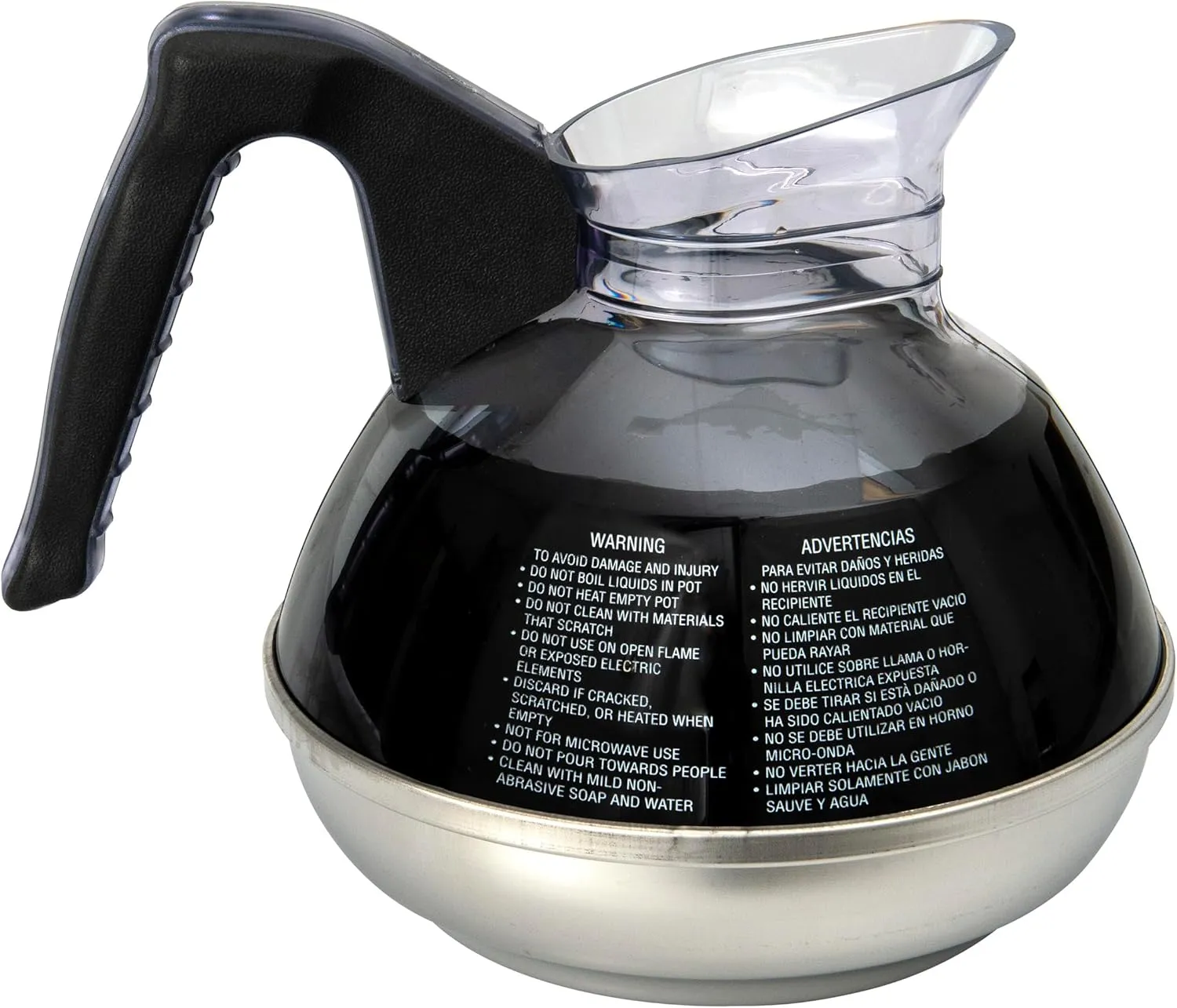 BUNN - 10917.0001 6100 Easy Pour Replacement Decanter, Black
