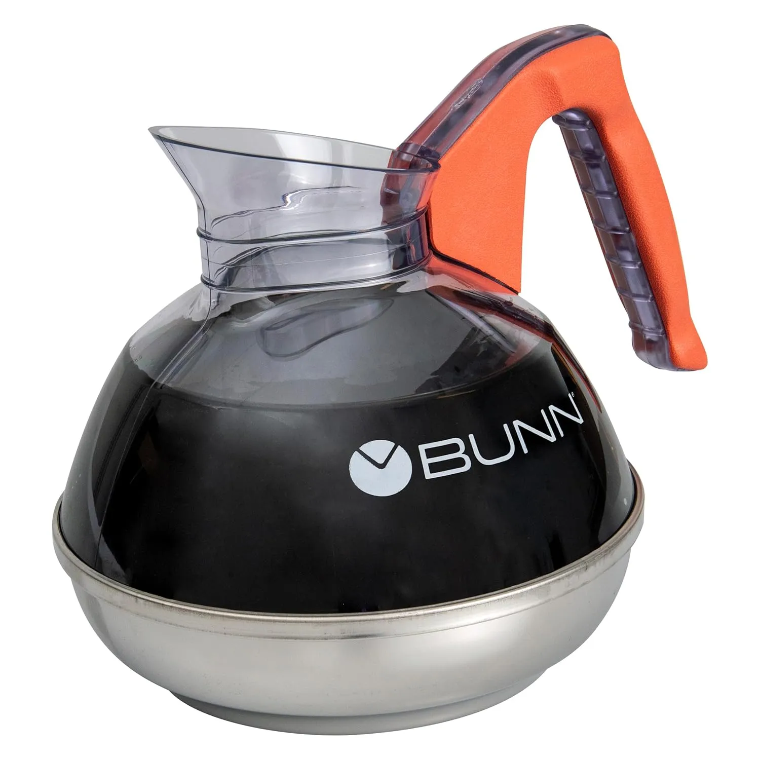 BUNN Easy Pour Commercial 12-Cup Coffee Decanter, Orange, 6101.0101