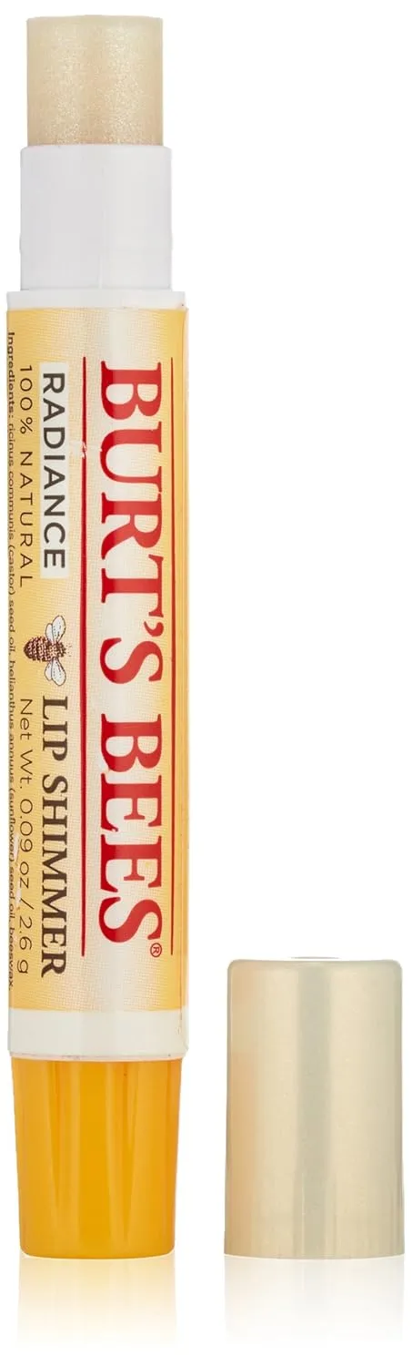 Burt's Bees 100% Natural Moisturizing Lip Shimmer, Radiance - 1 Tube