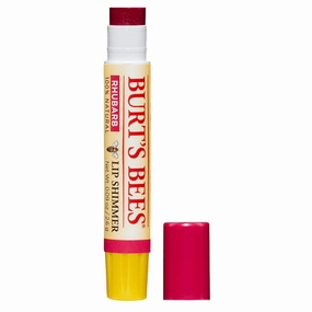 Burts Bees Lip Shimmer Rhubarb, 2.76 GR