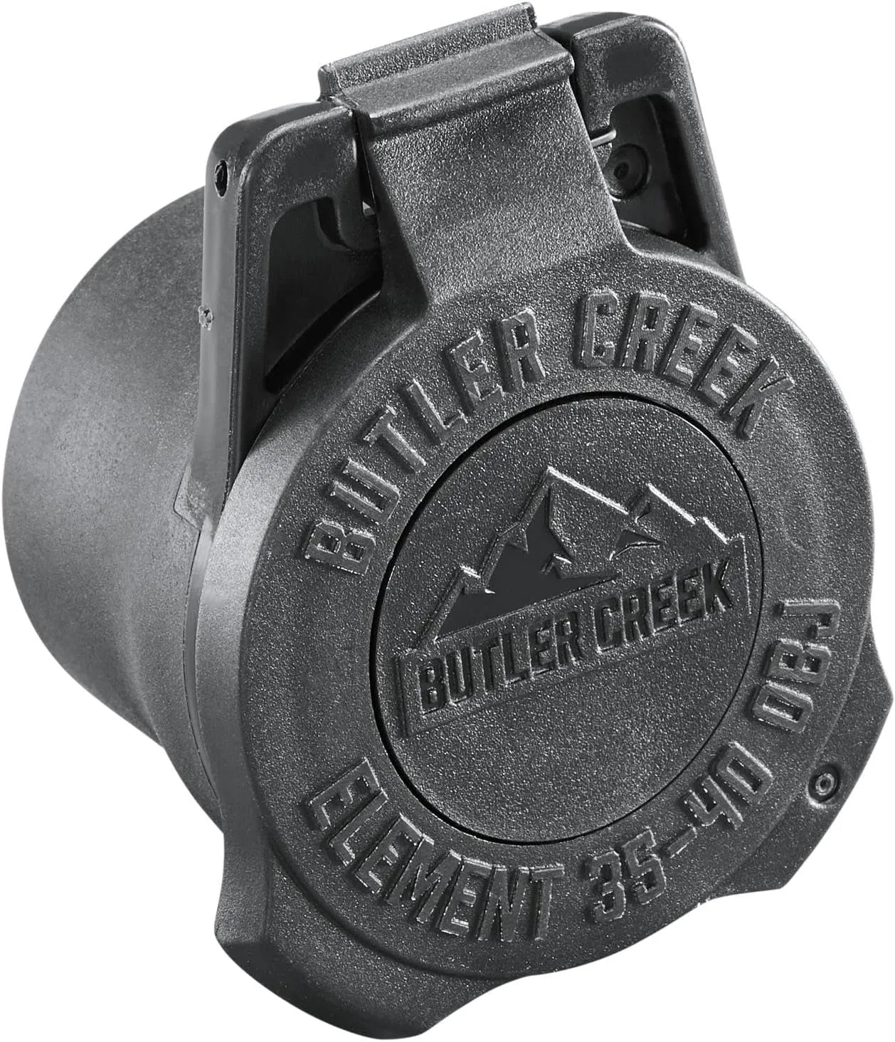 Butler Creek Element Scope Cap Objective 40mm, Black Riflescope Cap ESC40