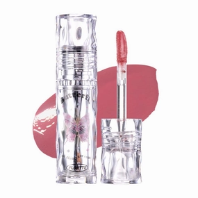 Butterfly Hello Beauty Lip Lacquer Non-Stick Cup in 30 Vibrant Colors (#2 Circle, 1)