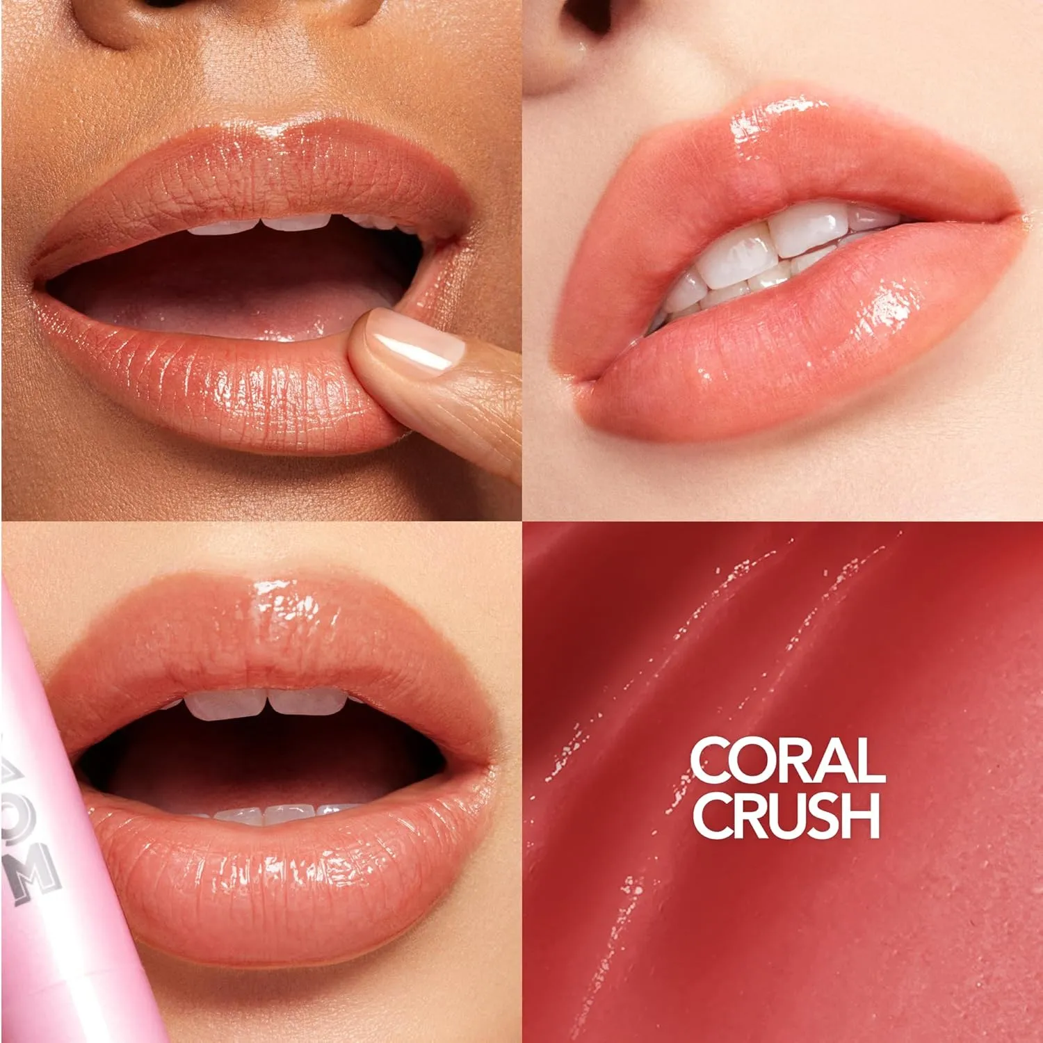 BUXOM Full-On Plumping Lip Glow Balm, Tinted Lip Balm, Hydrating and Moisturizing Lip Treatment, Cruelty Free