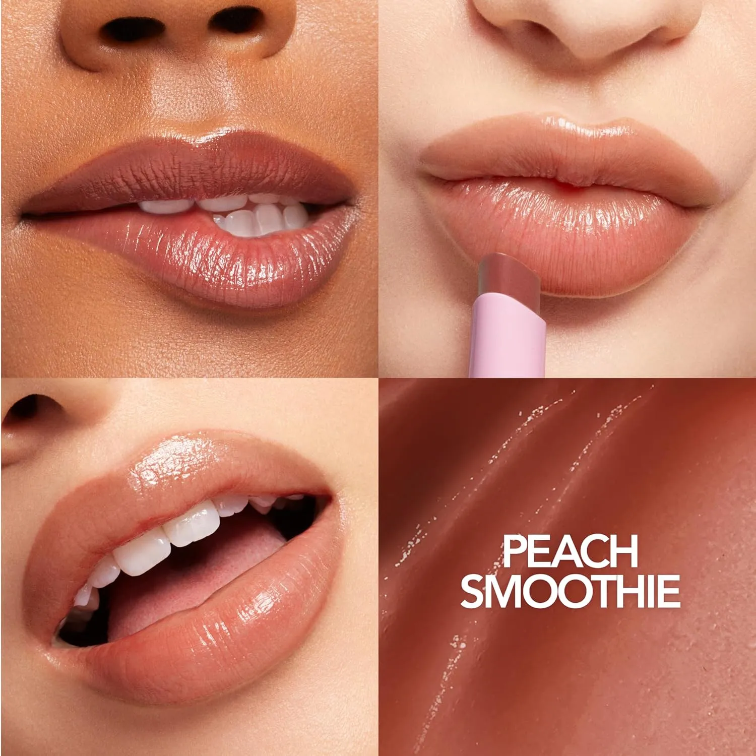 BUXOM Full-On Plumping Lip Glow Balm, Tinted Lip Balm, Hydrating and Moisturizing Lip Treatment, Cruelty Free
