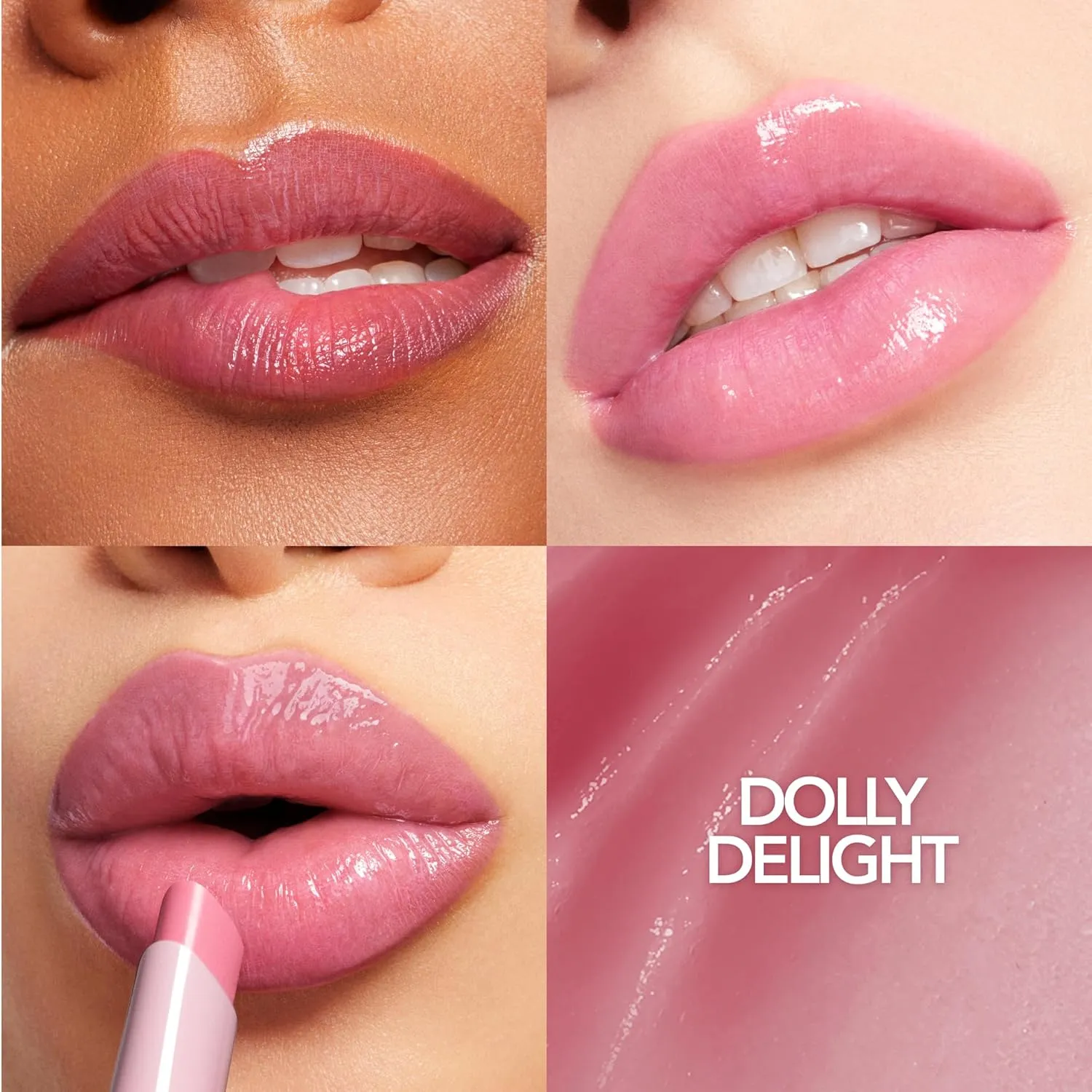 BUXOM Full-On Plumping Lip Glow Balm, Tinted Lip Balm, Hydrating and Moisturizing Lip Treatment, Cruelty Free