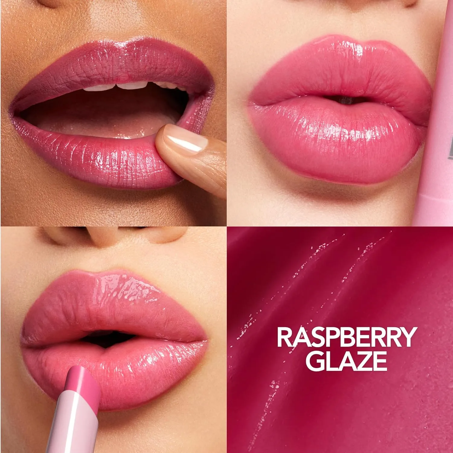 BUXOM Full-On Plumping Lip Glow Balm, Tinted Lip Balm, Hydrating and Moisturizing Lip Treatment, Cruelty Free