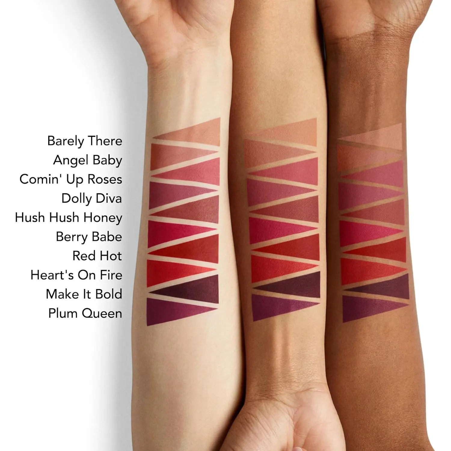 BUXOM Full-ON Plumping Liquid Lipstick Matte - Transfer-proof Plumping Lip Color, 8-hour long wear with Vitamin E Hyaluronic Acid & Plumping Peptide Complex to Hydrate & Smooth Lip Lines, Cruelty-Free