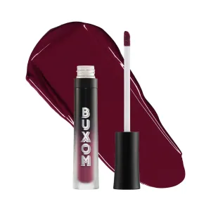 BUXOM Full-ON Plumping Liquid Lipstick Matte - Transfer-proof Plumping Lip Color, 8-hour long wear with Vitamin E Hyaluronic Acid & Plumping Peptide Complex to Hydrate & Smooth Lip Lines, Cruelty-Free
