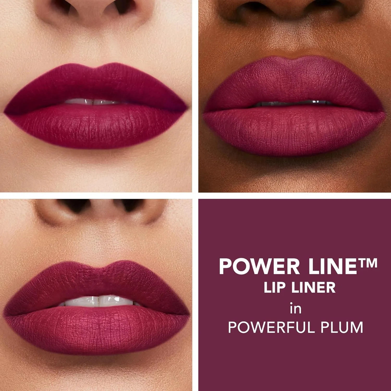 BUXOM Power Line Plumping Lip Liner, Long Lasting and Retractable Lip Liner, Moisturizing with Peptides and Vitamin E for Plump, Cruelty Free