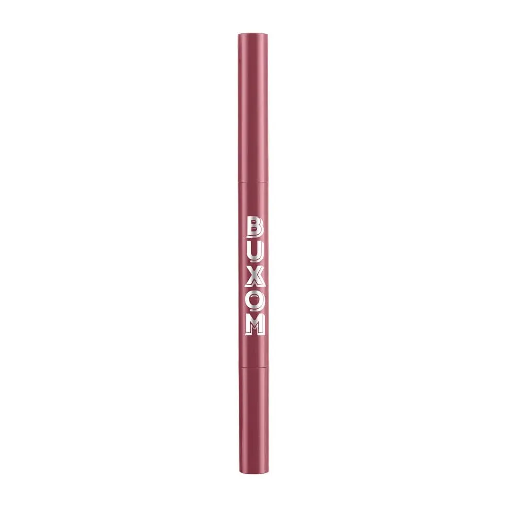 BUXOM Power Line Plumping Lip Liner, Long Lasting and Retractable Lip Liner, Moisturizing with Peptides and Vitamin E for Plump, Cruelty Free