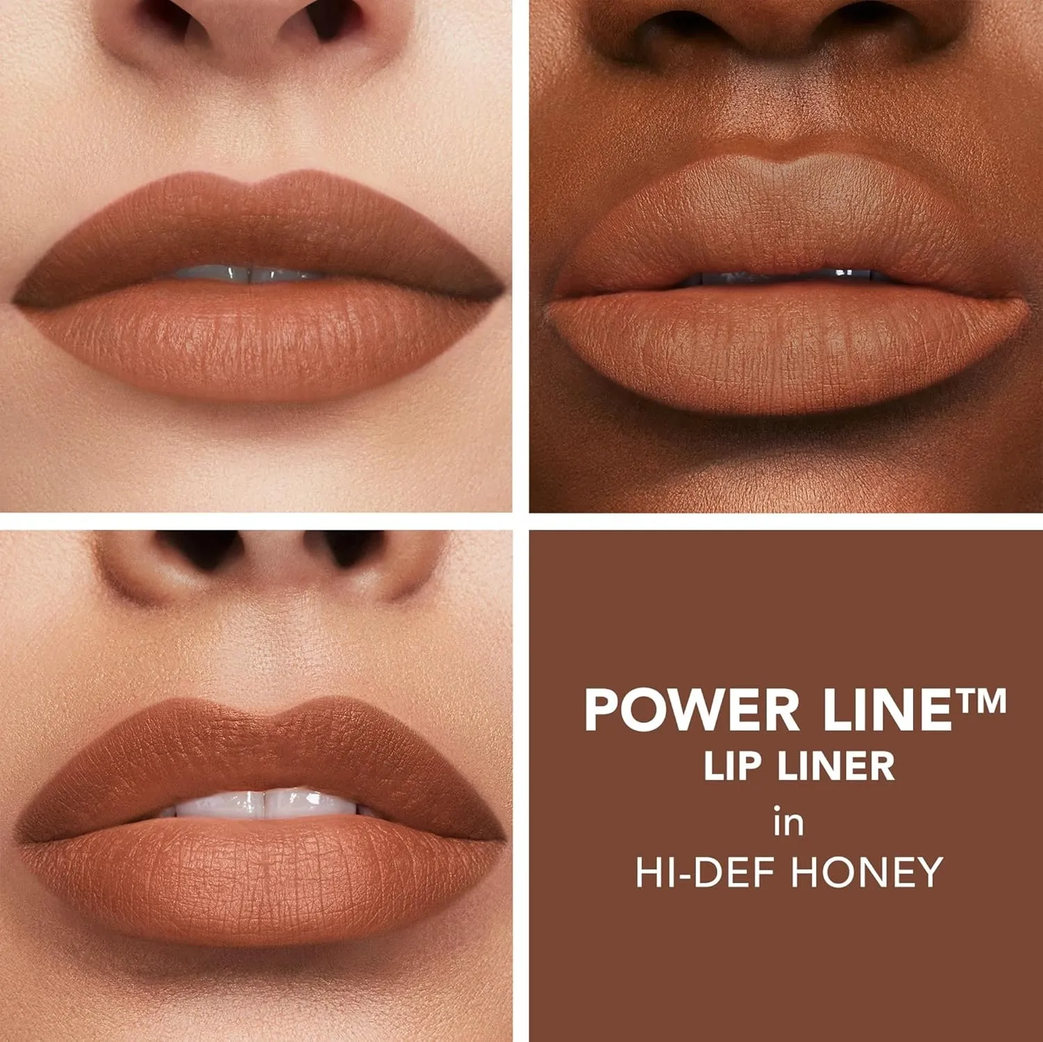 BUXOM Power Line Plumping Lip Liner, Long Lasting and Retractable Lip Liner, Moisturizing with Peptides and Vitamin E for Plump, Cruelty Free