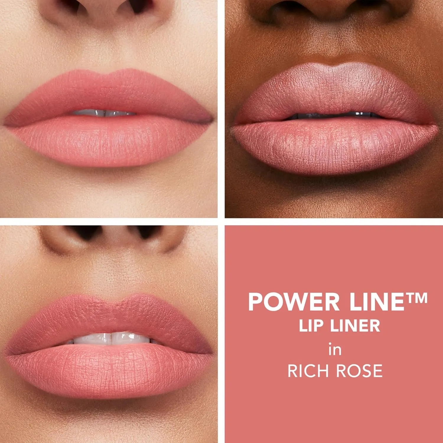 BUXOM Power Line Plumping Lip Liner, Long Lasting and Retractable Lip Liner, Moisturizing with Peptides and Vitamin E for Plump, Cruelty Free