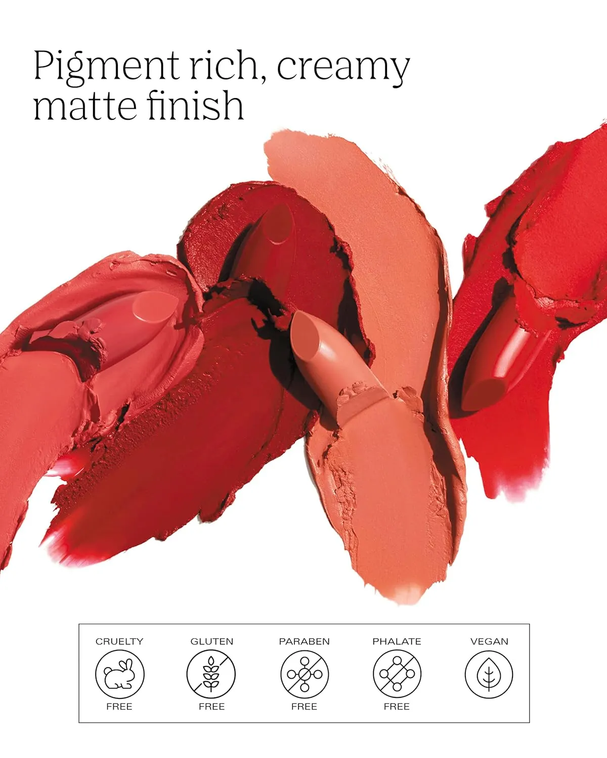 by Patricia De León | High Powered Lipstick (Lady Love) | Intensely Colored Nude Pink Matte Finish Lipsticks | Long Lasting Hydrating Formula, Creamy Texture for Weightless Coverage | Cruelty-Free | .14 oz