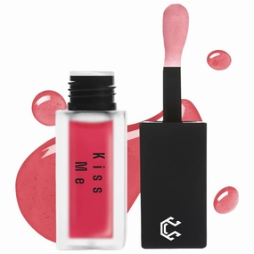 CandyCo Cosmetics Late Af Date night glow funny Ultra Moisturizing Lip Oil Valentines day gift for her naughty dio adult humor lip gloss kylie hydrating date night (Clear)