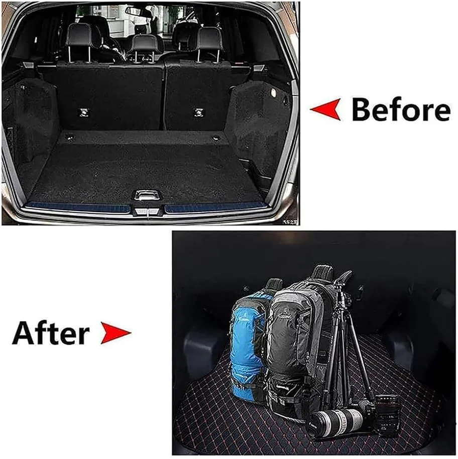 Car Cargo Liners for Infiniti QX60 2014-2024, Boot Mats Rear Trunk Carpet Trunk Mat Trunk Protection Mat Trunk Liner Mats Interior Accessories,I
