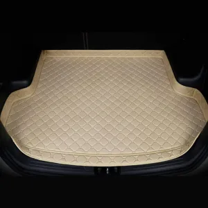 Car Cargo Liners for VW Volkswagen Atlas Cross Sport 2020-2024,Trunk Mat Protection Floor Mats Cargo Mats Boot Mats Trunk Liners All Weather Interior Accessories,D