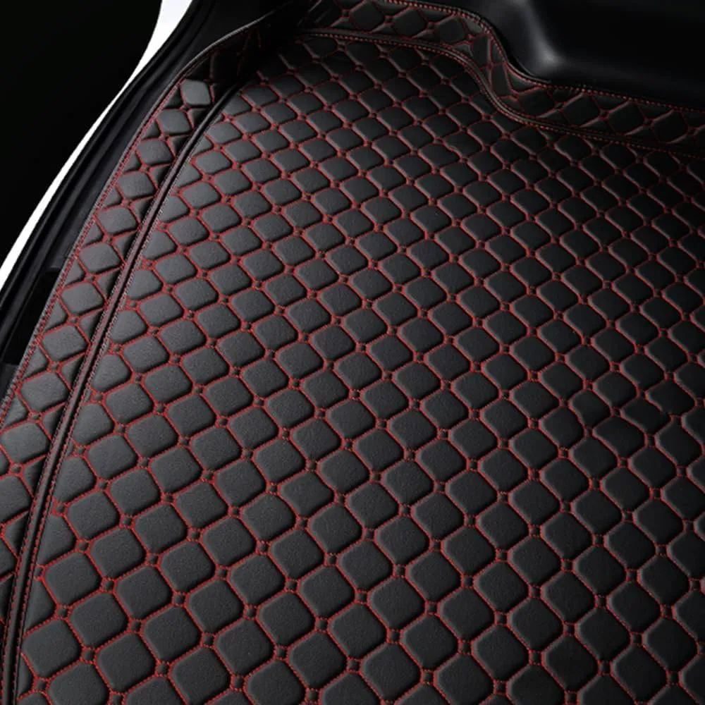 Car Cargo Liners for VW Volkswagen Atlas Cross Sport 2020-2024,Trunk Mat Protection Floor Mats Cargo Mats Boot Mats Trunk Liners All Weather Interior Accessories,D