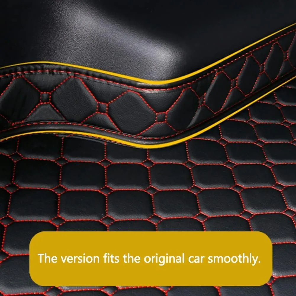 Car Cargo Liners for VW Volkswagen Atlas Cross Sport 2020-2024,Trunk Mat Protection Floor Mats Cargo Mats Boot Mats Trunk Liners All Weather Interior Accessories,D