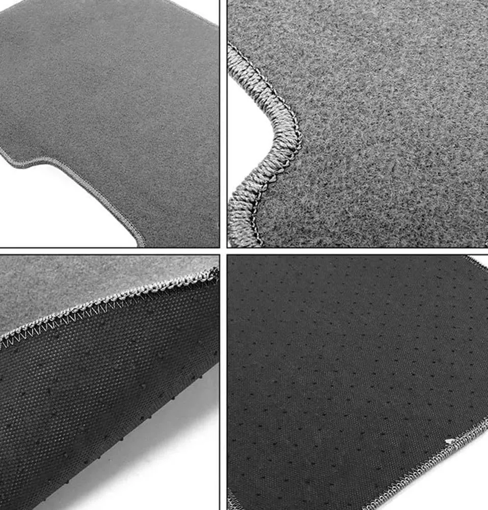 Car Floor Mats for Lincoln Nautilus 2023-2025,Nylon Gray Carpet All Weather Waterproof Auto Liners Foot Pads Set