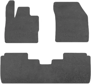 Car Floor Mats for Lincoln Nautilus 2023-2025,Nylon Gray Carpet All Weather Waterproof Auto Liners Foot Pads Set