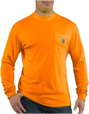 Carhartt Men's Force Color Enhanced Long-Sleeve T-Shirt