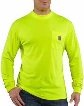 Carhartt Men's Force Color Enhanced Long-Sleeve T-Shirt