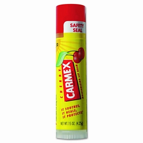 Carmex 00032 Moisturizing Lip Balm, Cherry, 0.15oz, Pack of 24