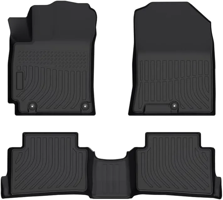 Cartist Floor Mats Fit for Hyundai Kona 2018-2023/ Kona N 2022-2023 (No Electric Models) Accessories All Weather Floor Liners for Kona TPE Heavy Duty