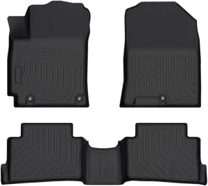 Cartist Floor Mats Fit for Hyundai Kona 2018-2023/ Kona N 2022-2023 (No Electric Models) Accessories All Weather Floor Liners for Kona TPE Heavy Duty