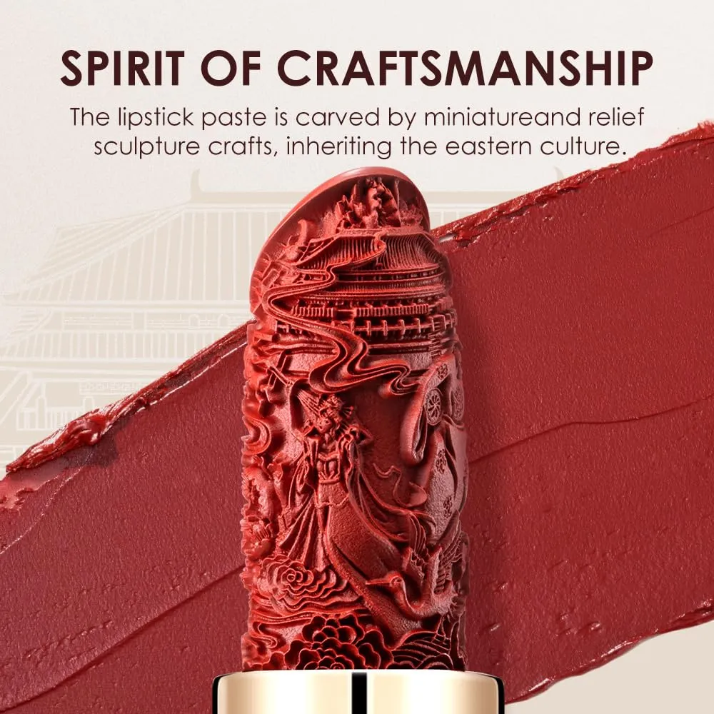Catkin Semi-Matte Lipstick Hydrating High Impact Color Infused with Vitamin E and Avocado Oil Smooth Soft Texture Long Lasting Matte Finish 175