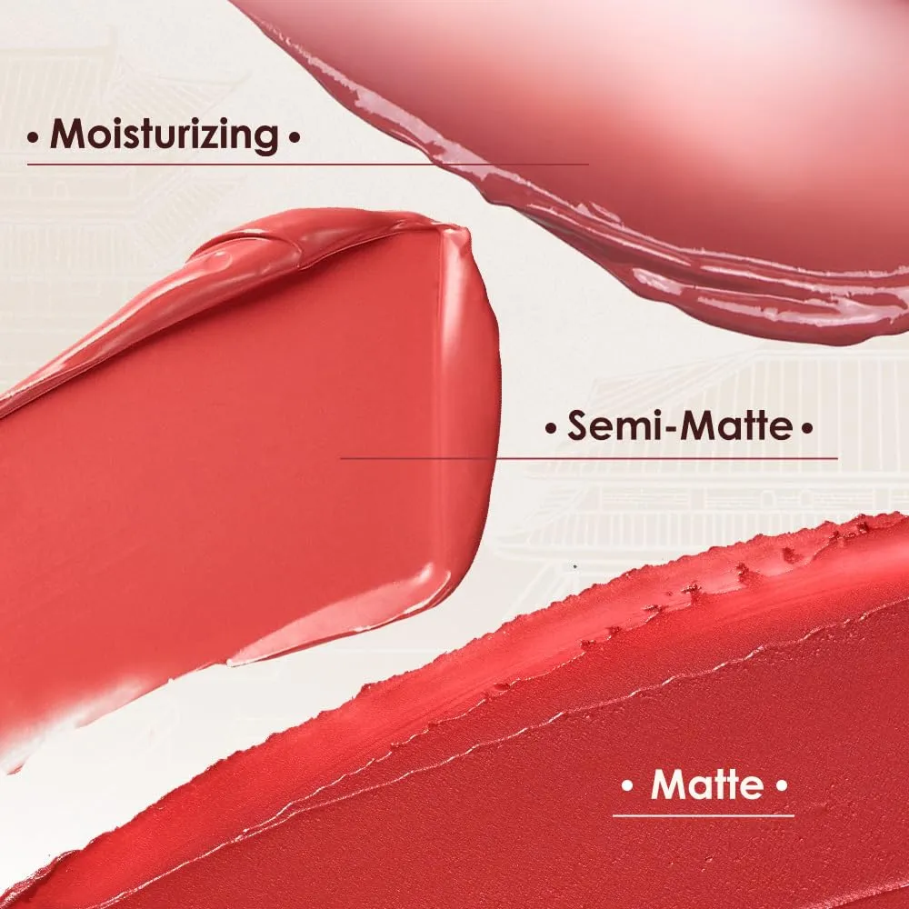 Catkin Semi-Matte Lipstick Hydrating High Impact Color Infused with Vitamin E and Avocado Oil Smooth Soft Texture Long Lasting Matte Finish 175