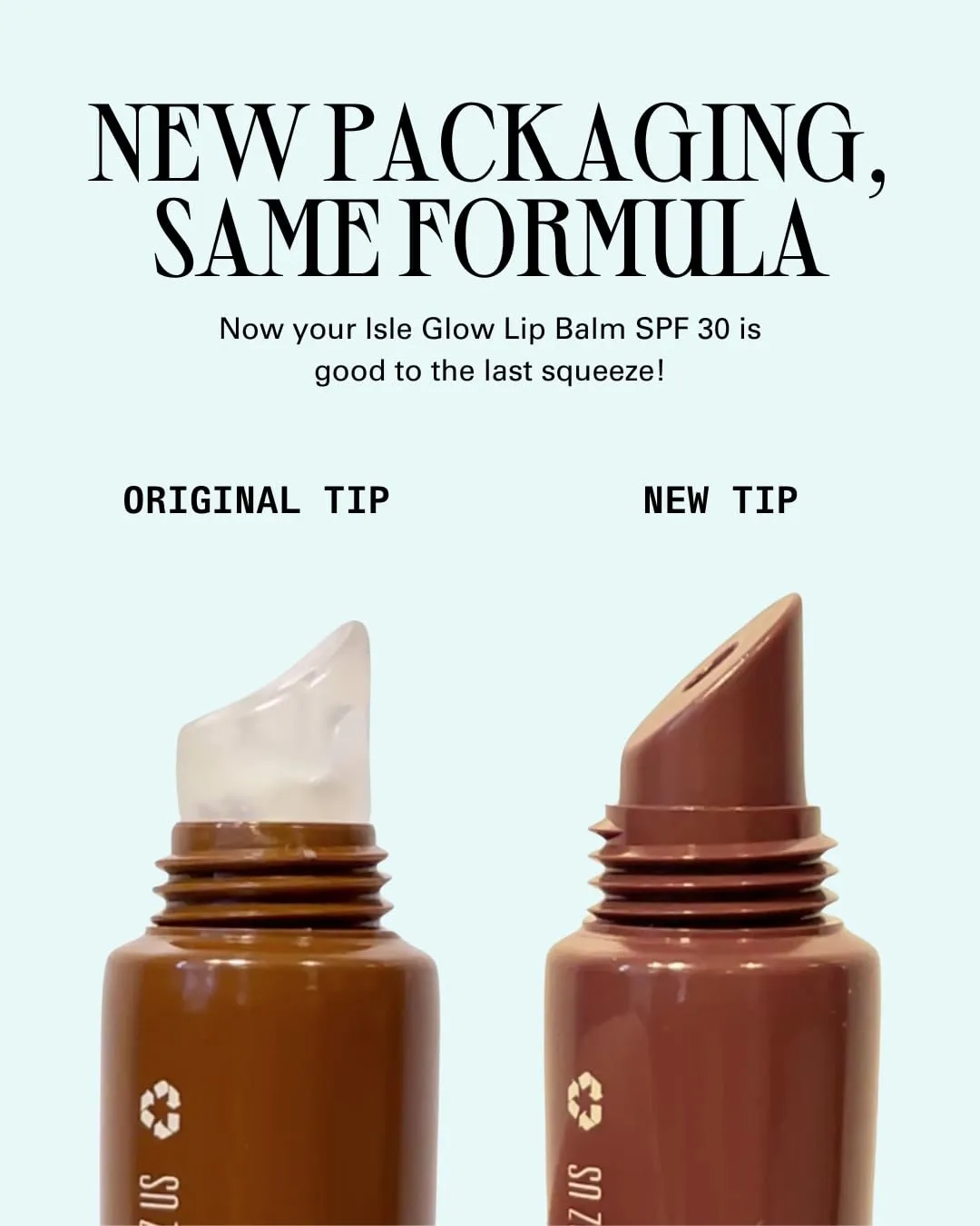 Cay Skin Isle Lip Balm SPF 30 – High Shine, Hydrating, Non-Sticky Lip Gloss in Vanilla Brown Sugar Flavor – Formulated with Natural Ingredients for All Skin Tones – Clear