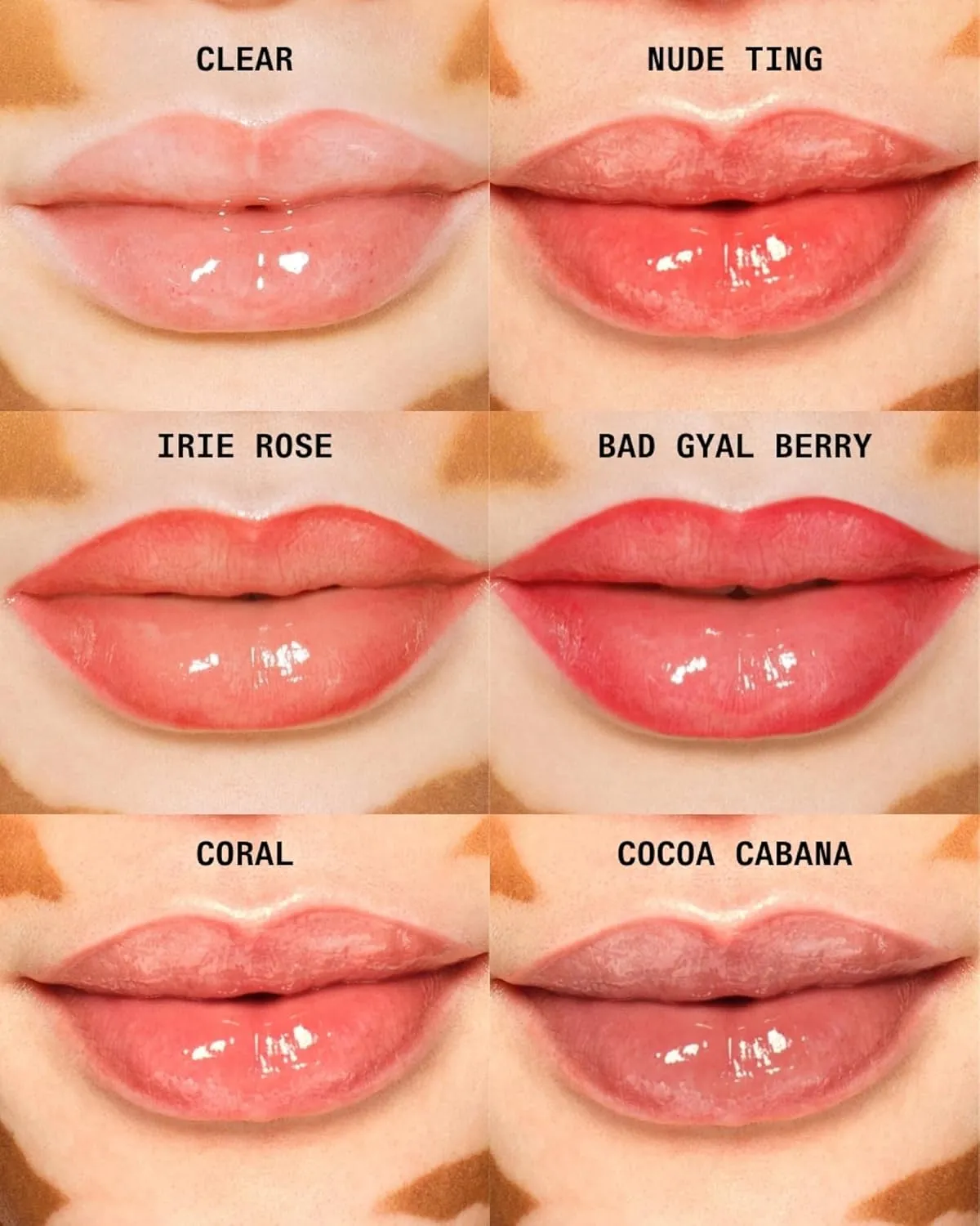 Cay Skin Isle Lip Balm SPF 30 – High Shine, Hydrating, Non-Sticky Lip Gloss in Vanilla Brown Sugar Flavor – Formulated with Natural Ingredients for All Skin Tones – Clear