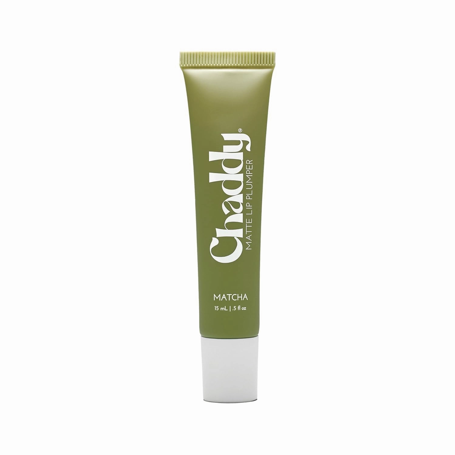 Chaddy Matte Lip Plumper - Hydrating Lip Plumper with Hyaluronic Acid | Plumping Lip, Natural Lip Care and Enhancer - 0.5 fl.oz (Matcha)