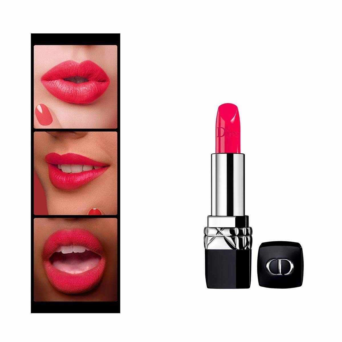 Christian Dior Rouge Dior Couture Colour Comfort and Wear Lipstick, 520 Feel Good, 0.12 Ounce