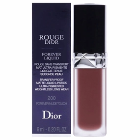 Christian Dior Rouge Dior Forever Liquid Matte - 200 Forever Nude Touch Lipstick Women 0.2 oz