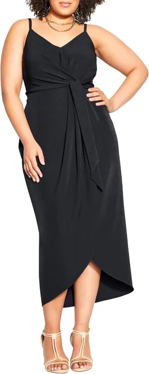 City Chic Women's Love Affair Midi Dress